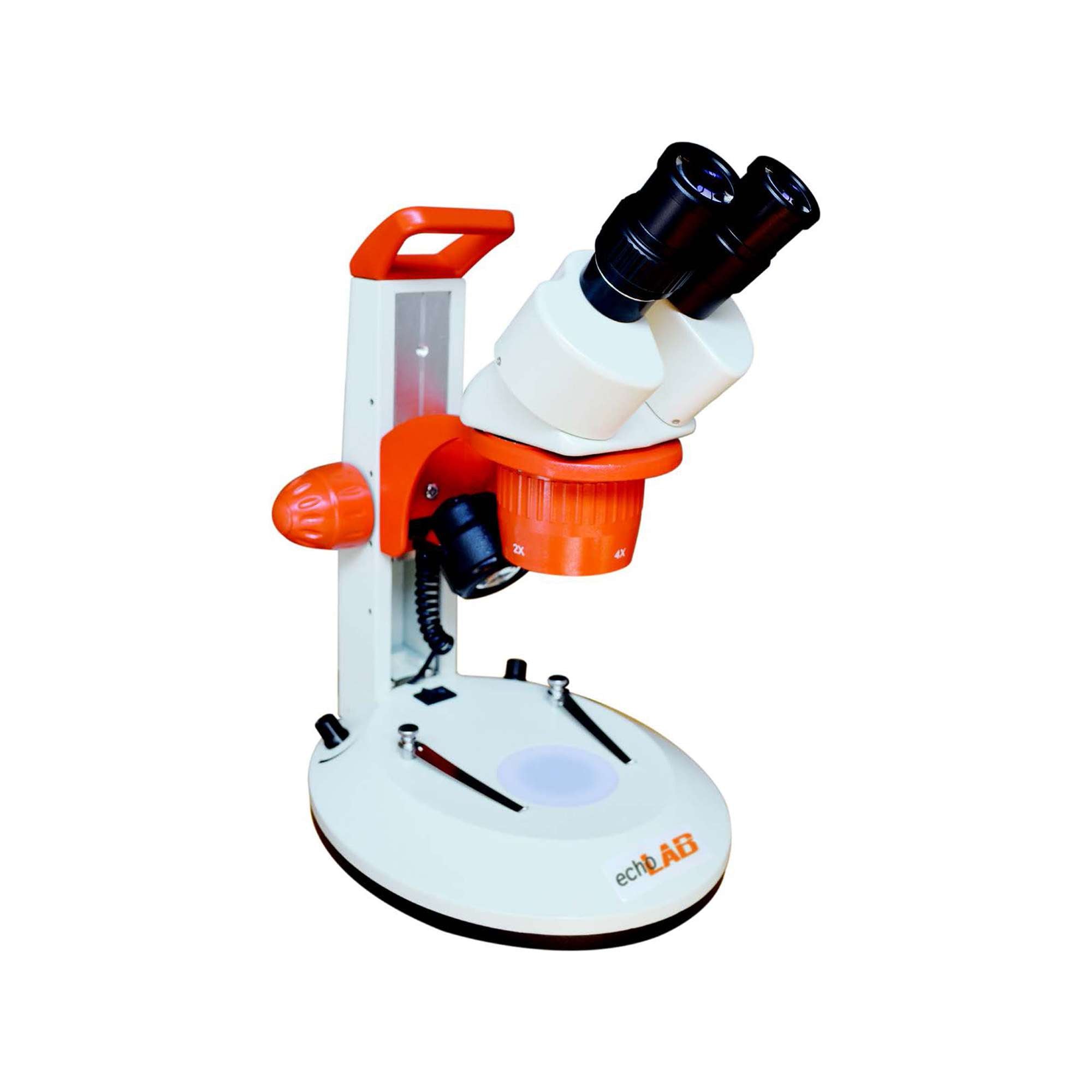 Stereo microscope binocular with Greenough stereoscopic, eyepiece H WF 10x (20mm) - echoLAB