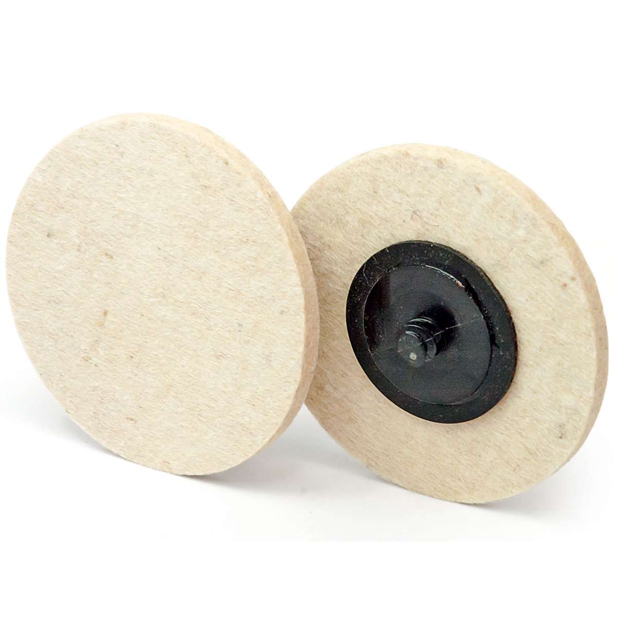 Fast Locking Felt Discs FRF - For final cleaning and polishing Rosver - 10 pz