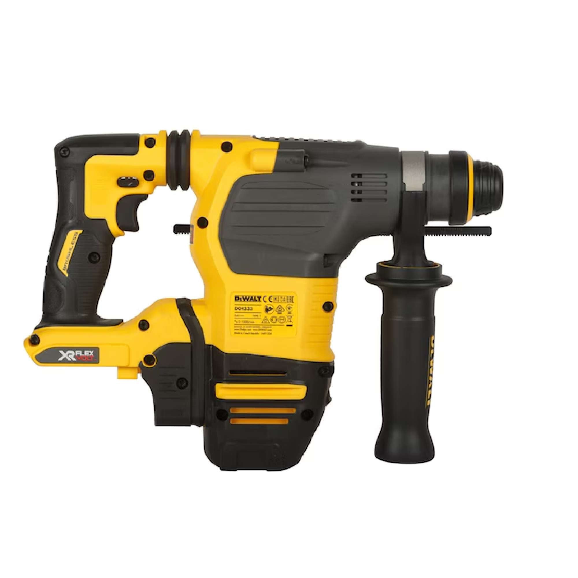 SDS-Plus Flexvolt 54V Brushless Power Hammer in Case - Dewalt DCH333NT-XJ
