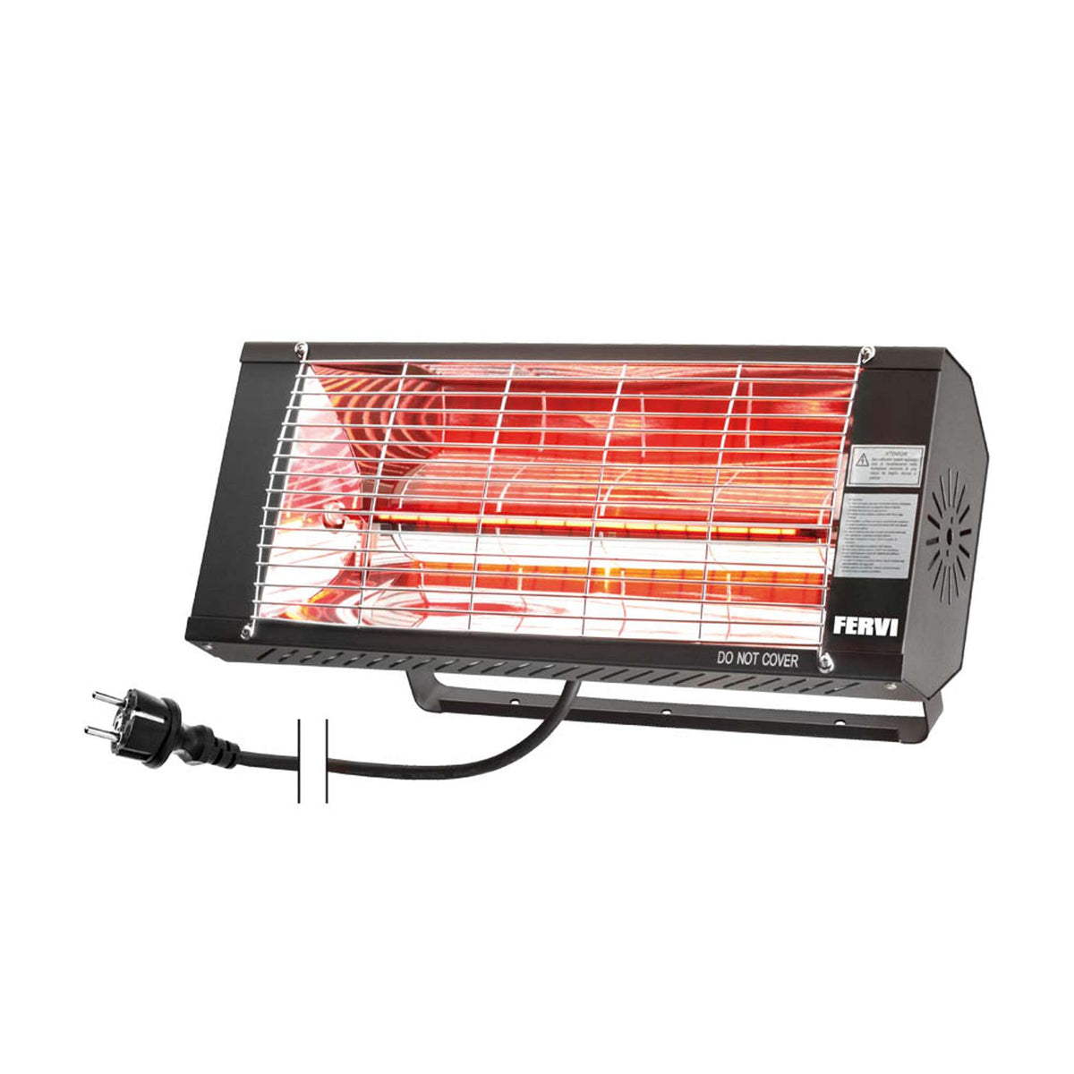Infrared electric heater, heating lamp - R610 FERVI