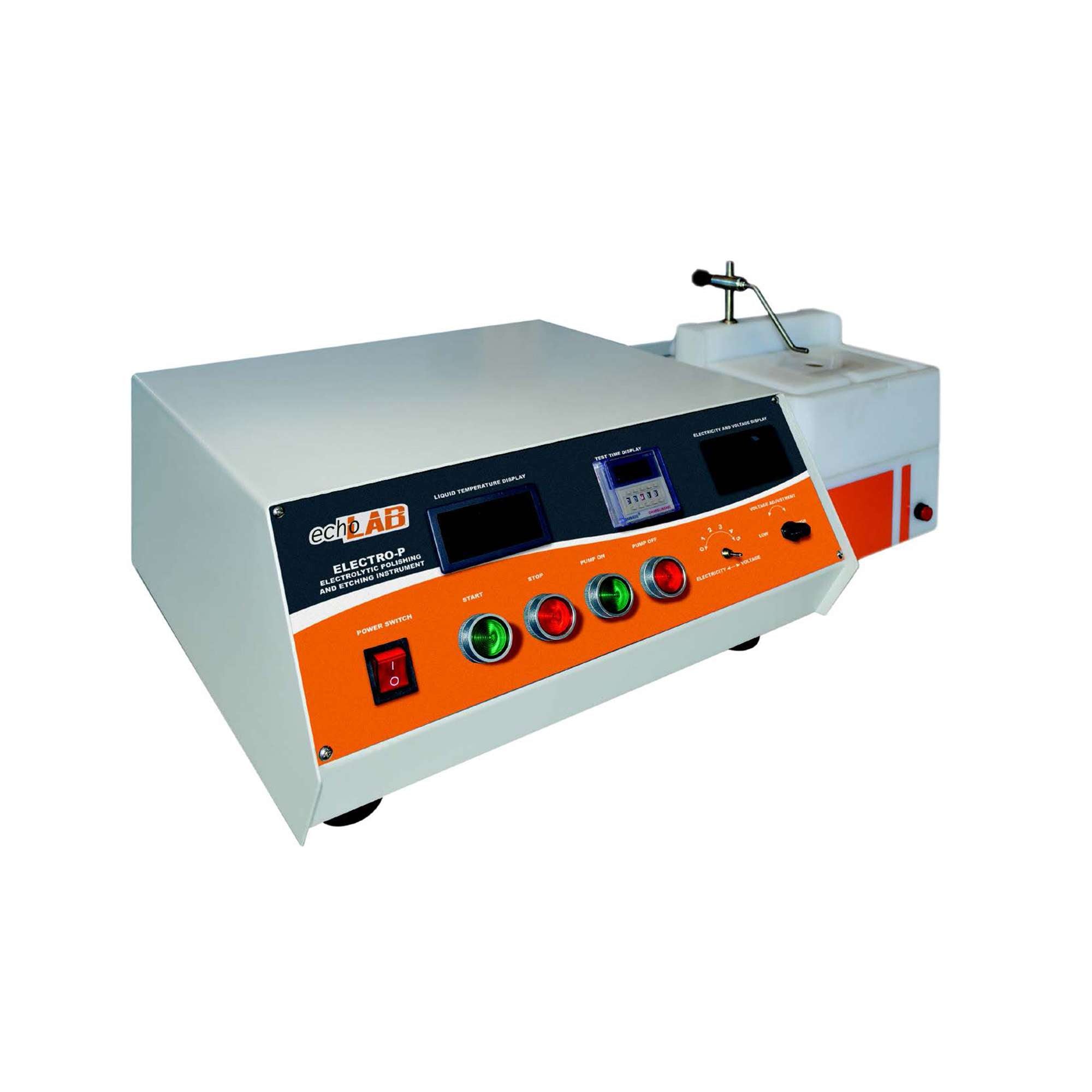 Electrolytic polishing machine and etching machine for Metallographic Sample Preparation - echoLAB