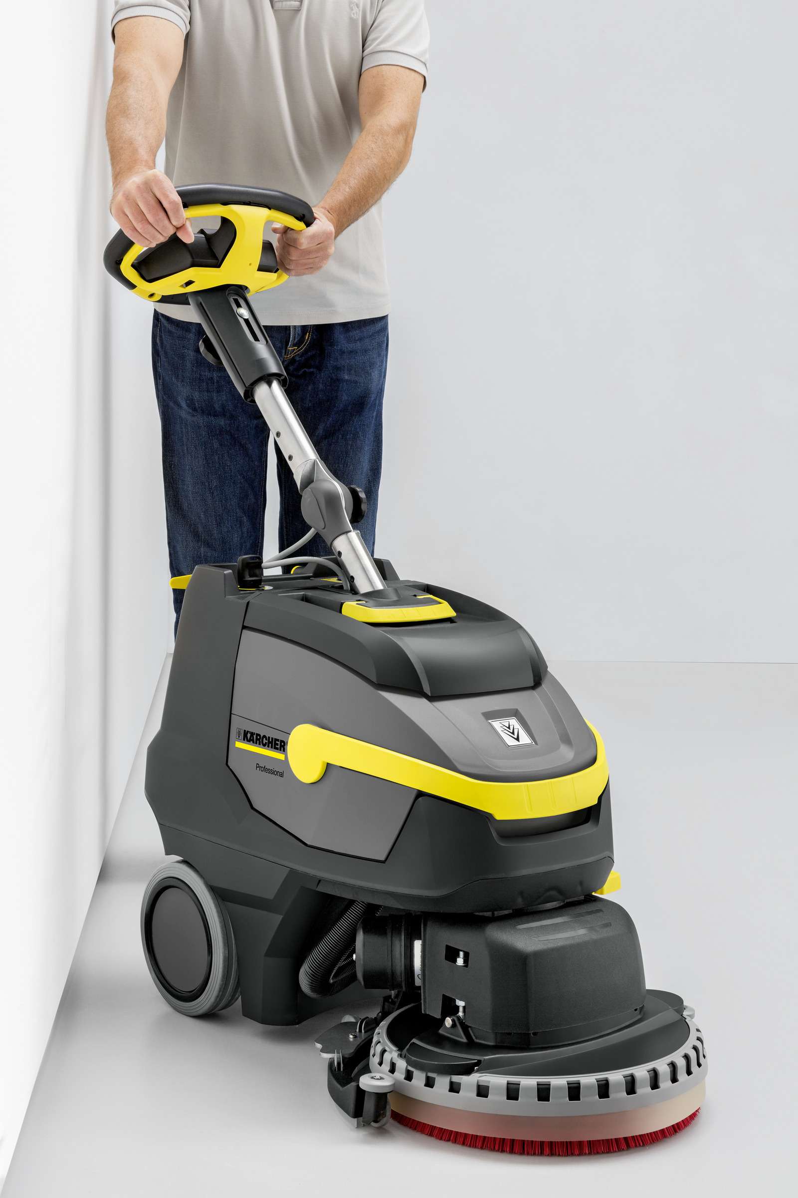 Karcher-BD 38/12 C Bp Pack-Karcher Commercial Scrubber Dryer
