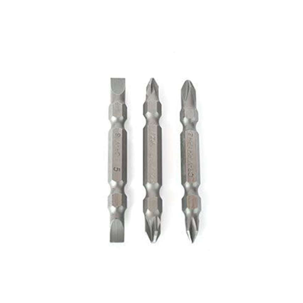 Pcs.3 double inserts Philips-cut PH1-SL4, PH2-SL5, PH-SL6 50 mm - Casals - E4810