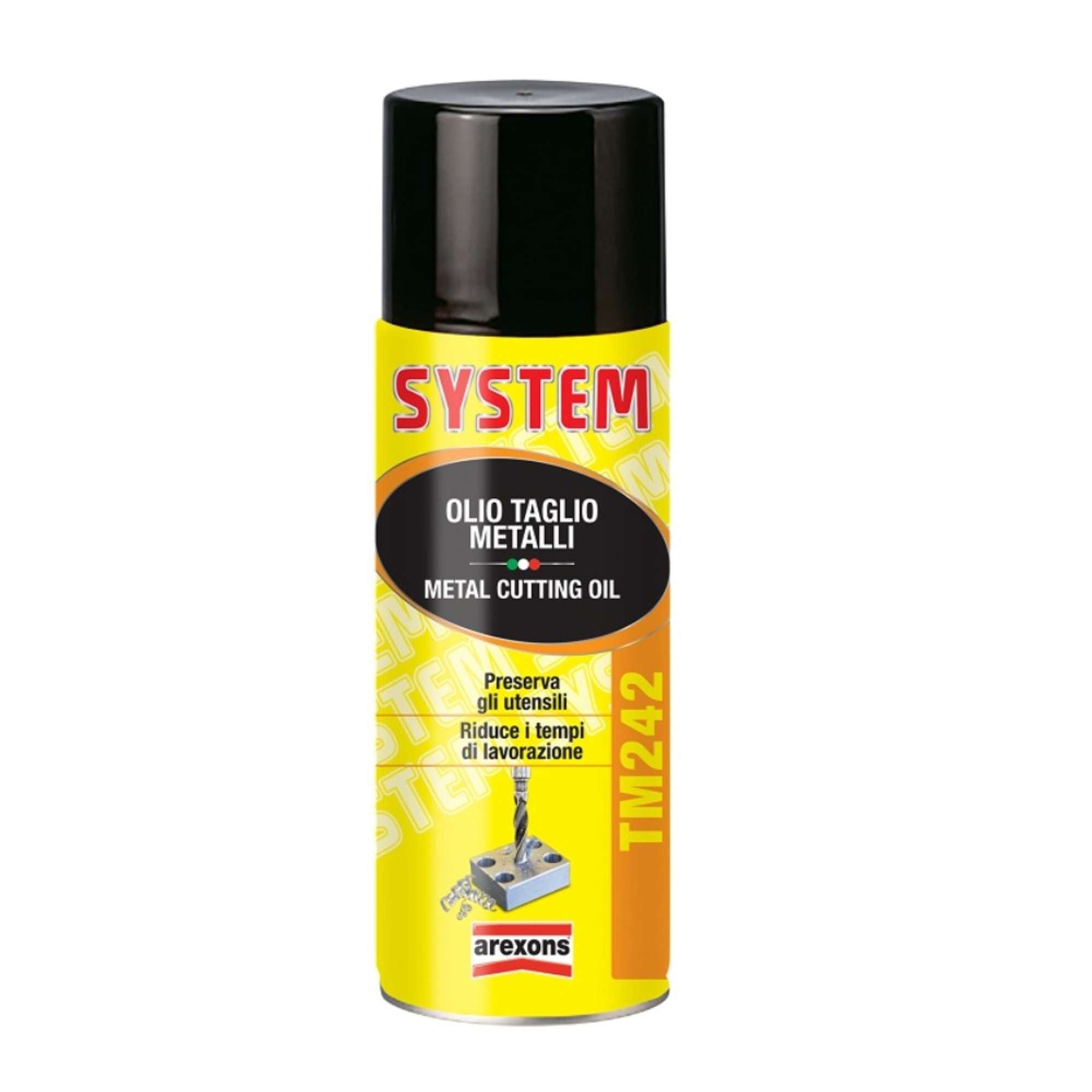 System TM242 Metal Cutting Oil 400ml - Arexons 4242