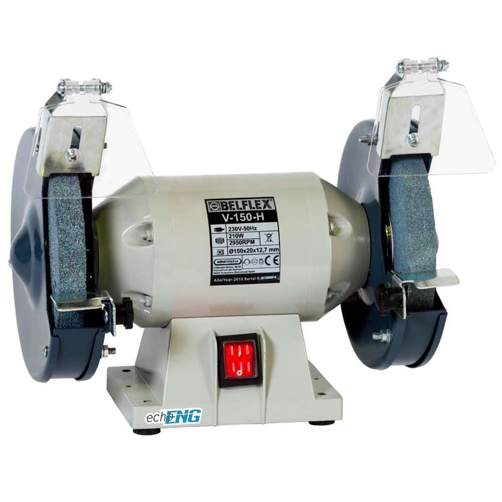 Electric sharping-polishing machine 230V 150mm - Belflex - V 150 H