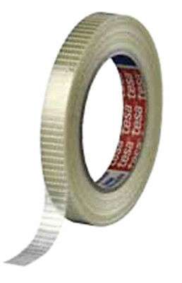 Tape 50mmX50m reinforced CROSSFILAMENT translucent TESA 04591