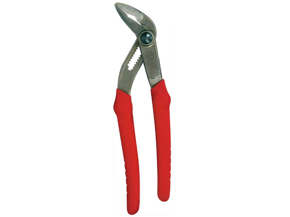 Long nose semiautomatic adjustable pliers L. 250mm a 36mm - Usag 180 BL