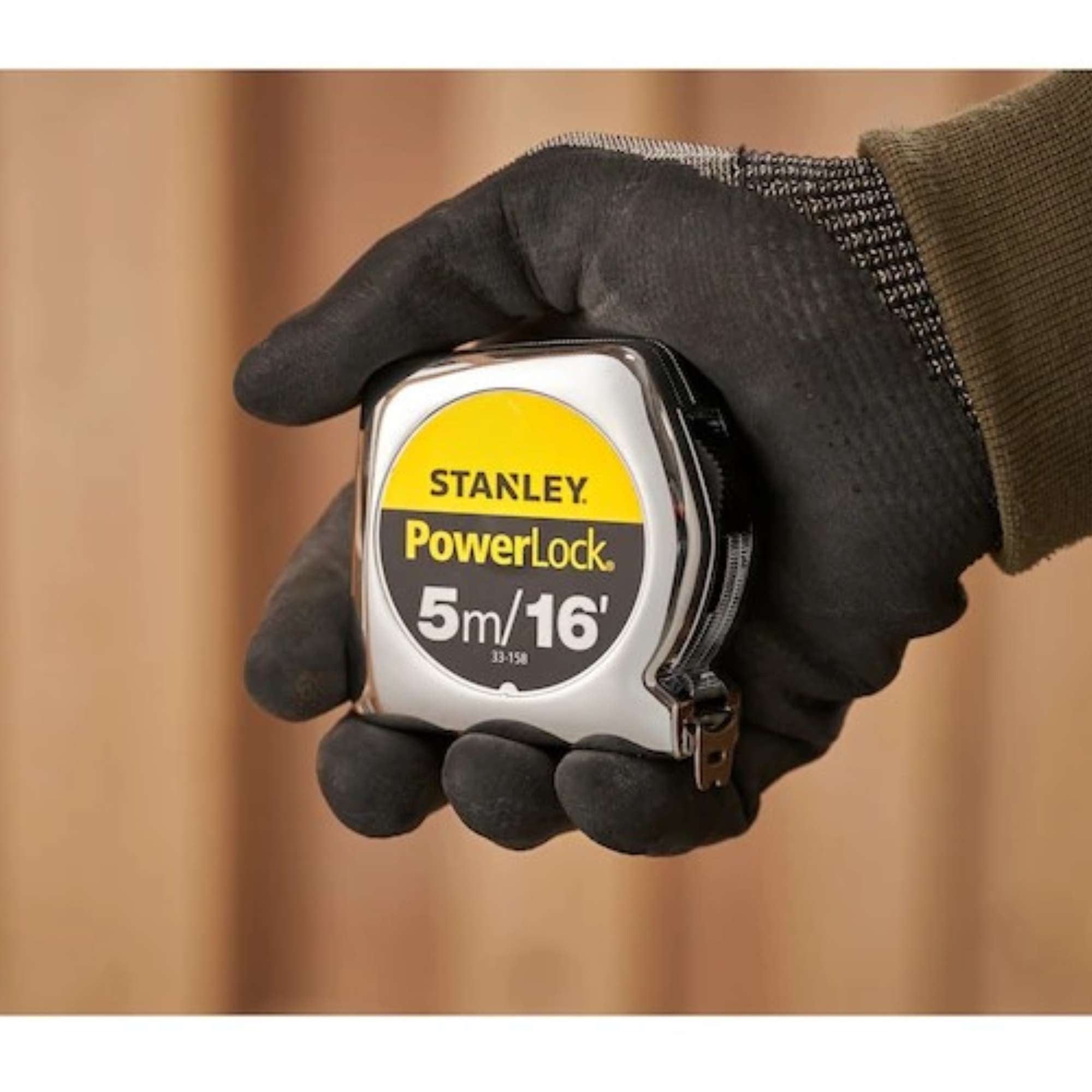 Flexometer 5 m Powerlock, Synthetic Material Case Poll/MM Stanley 0-33-158