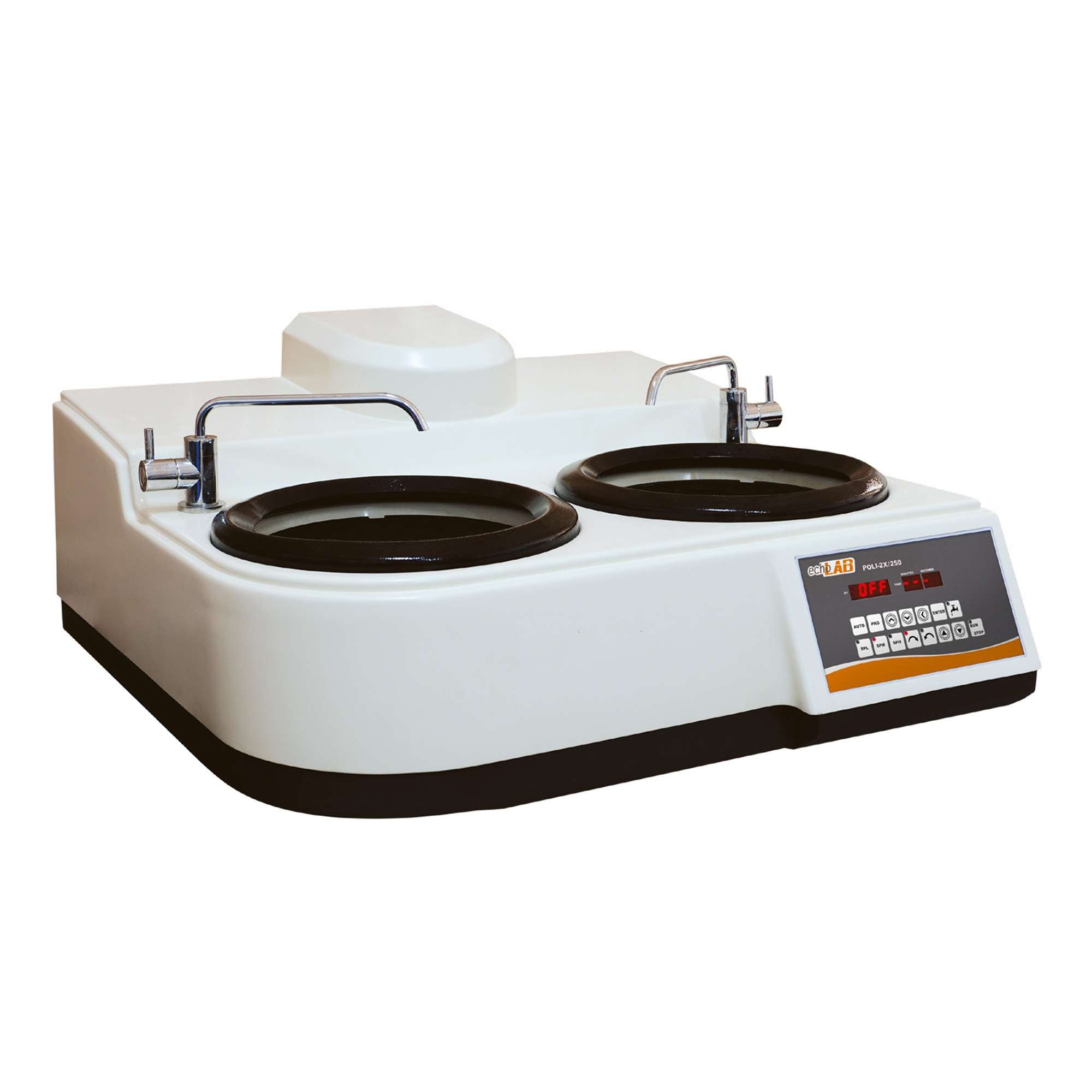 Manual grinding/polishing machine double and single plate  250mm - POLI-X- echoLAB