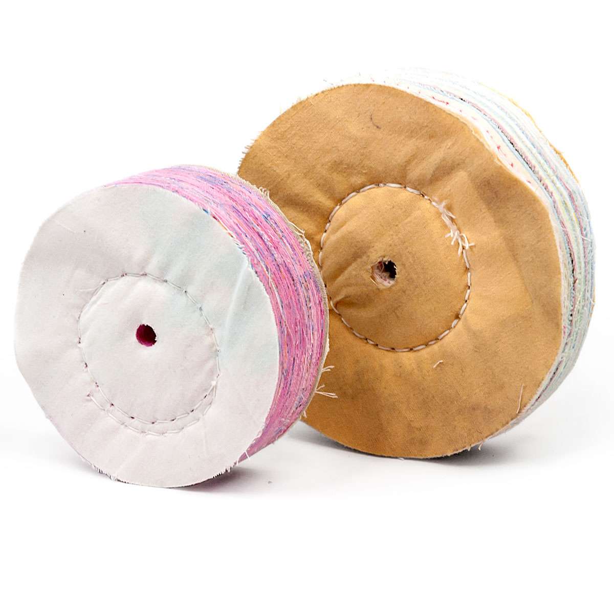 Single seam cotton discs D.(100-300)x(10-20) F.(10-20) 1 pz
