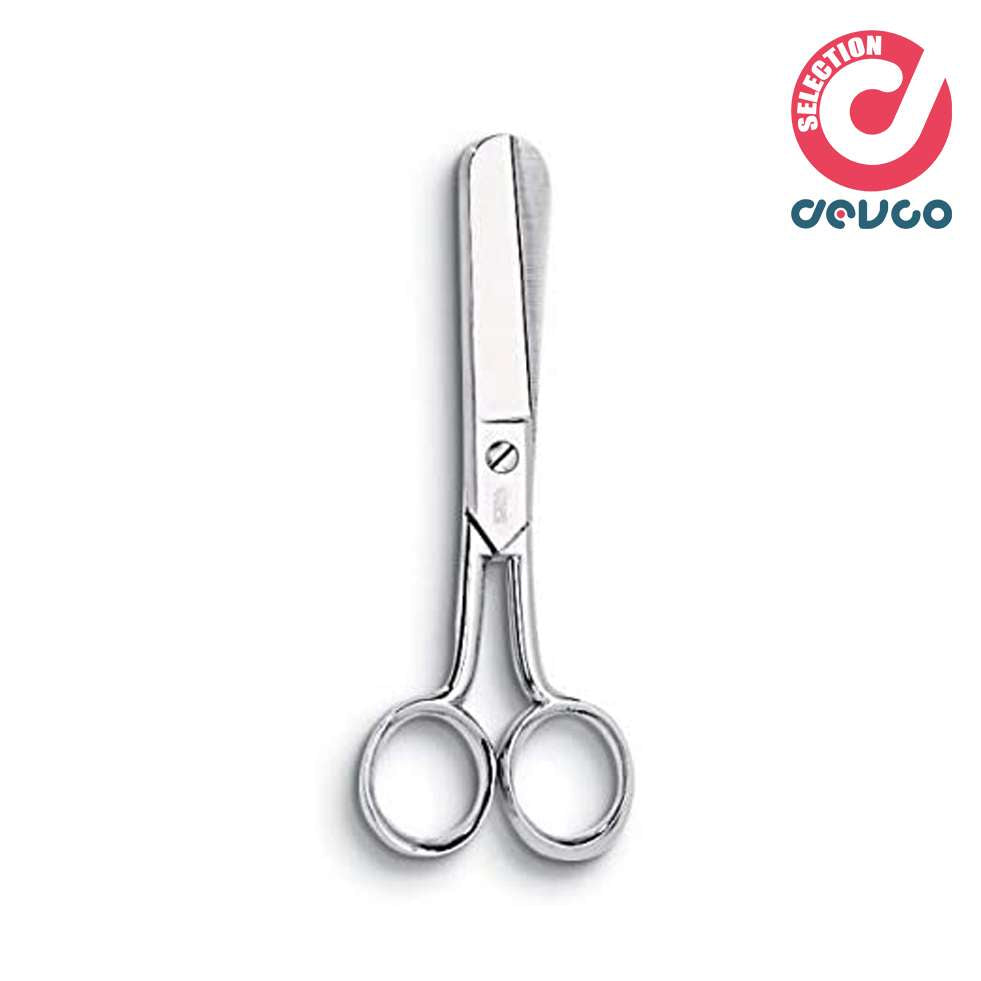 Forged merchant scissors with nickel-plated 1st quality steel - Ausonia - 13102