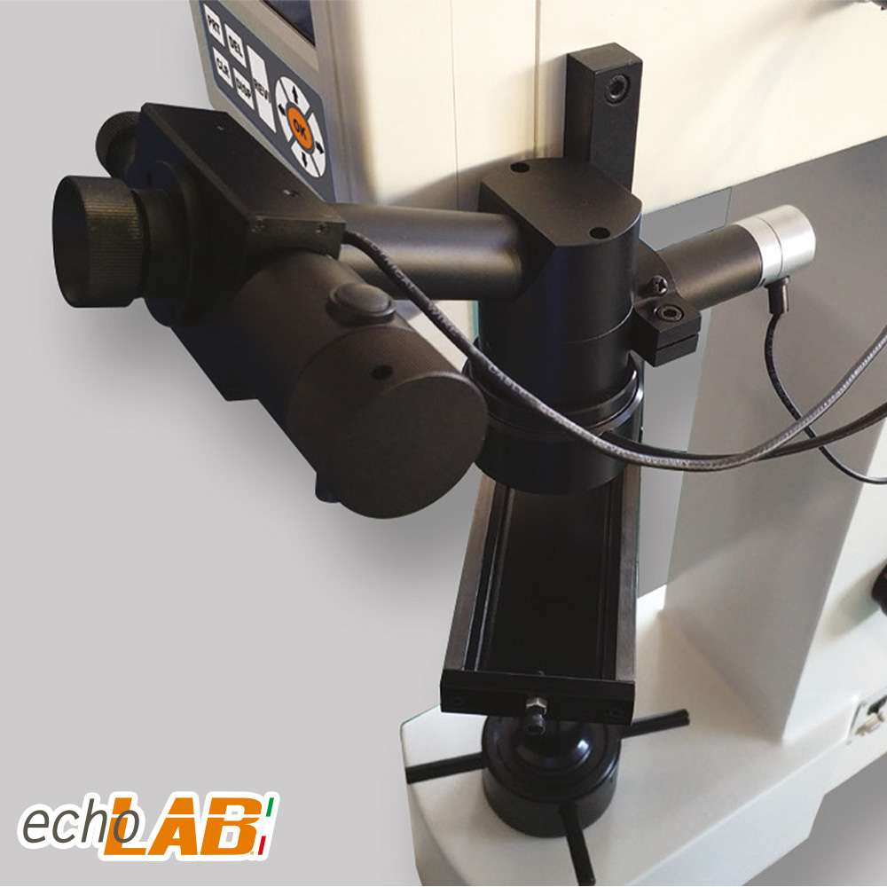 Digital Brinell, Rockwell & Vickers Hardness Tester, increased test space for large samples - HTU 200BVR DL - echoLAB