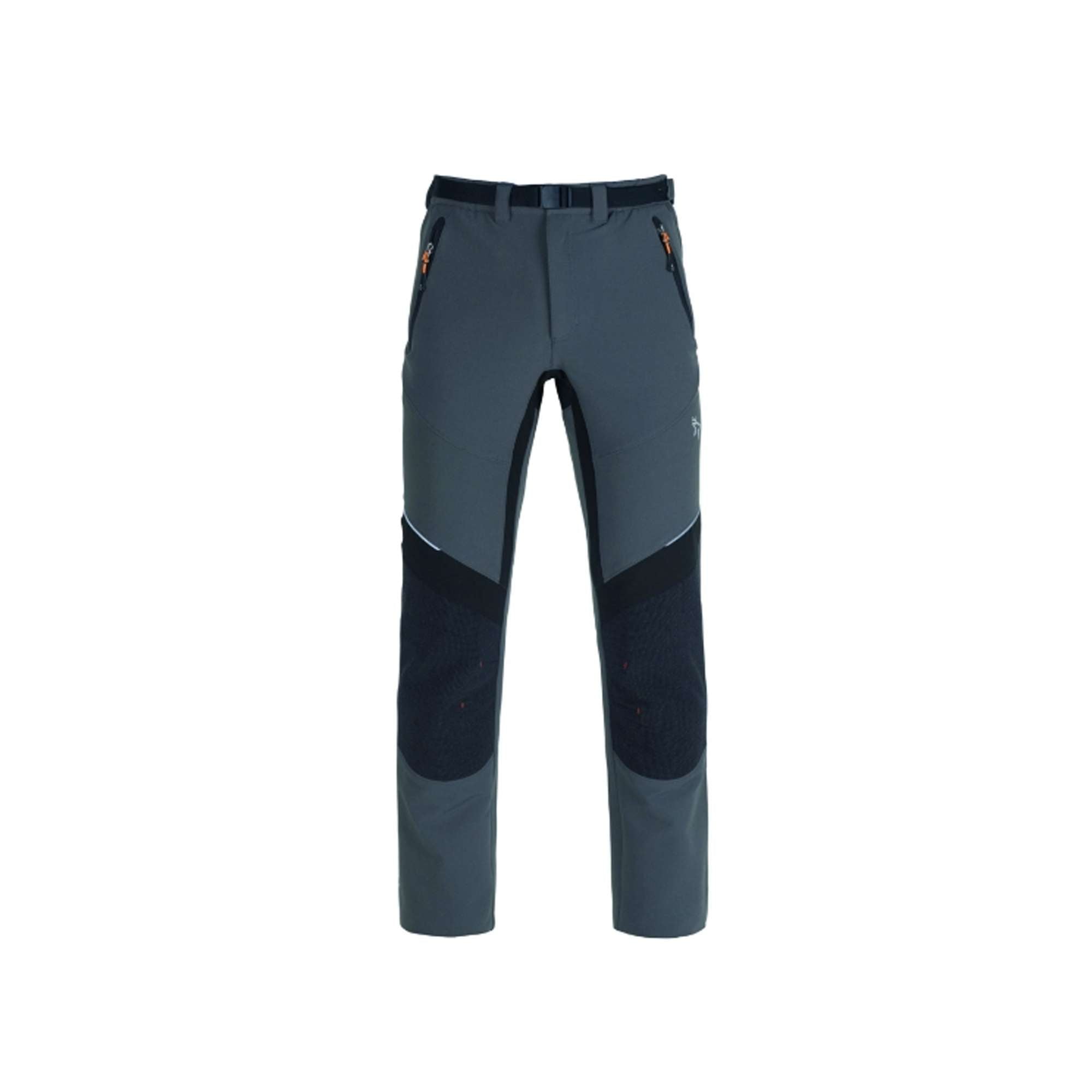 Stretchy work pants, Black/Black color, 54% Nylon 39% Polyester 7% Kapriol