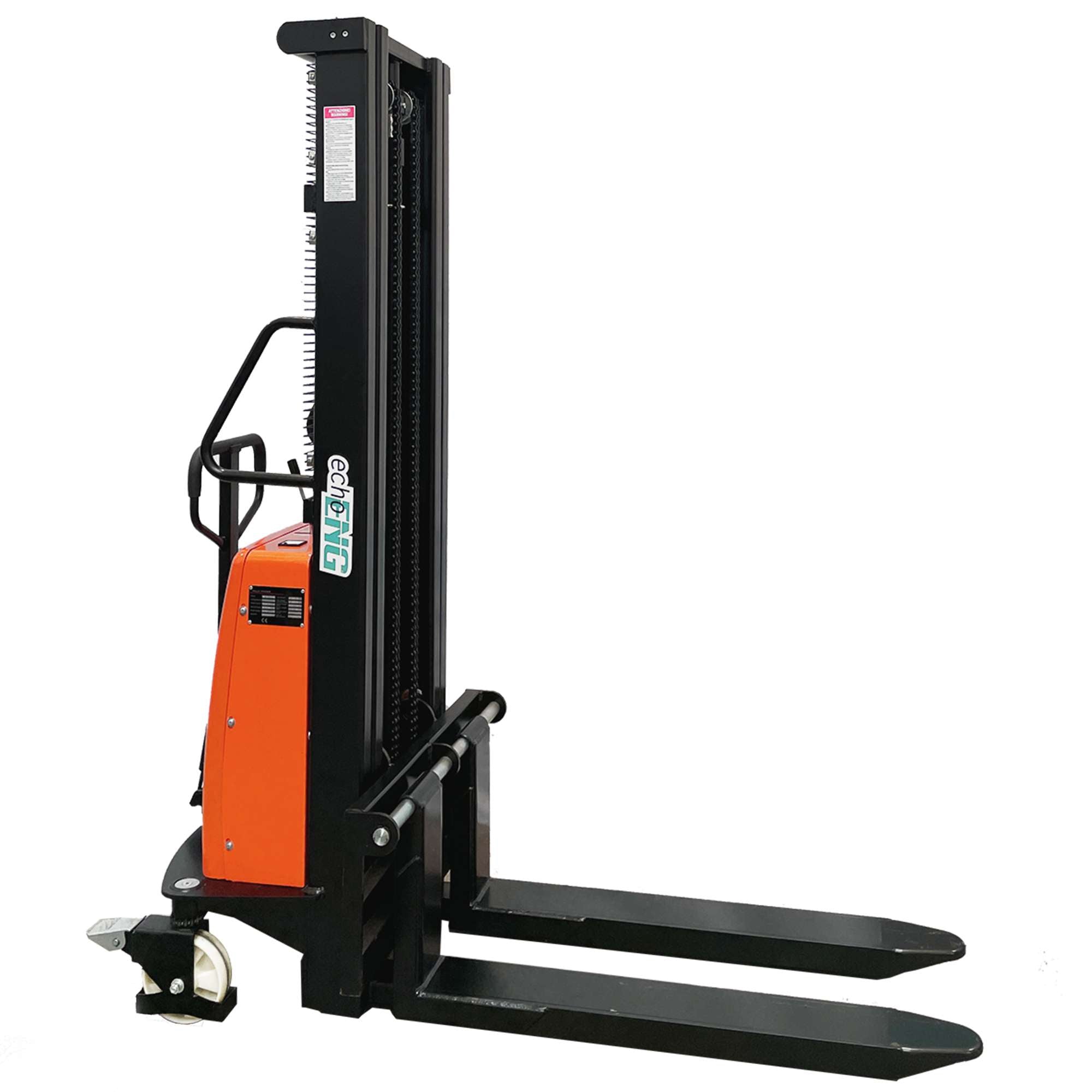 Semi-electric lift truck for pallet 3000mm 1000Kg for europallet - echoENG