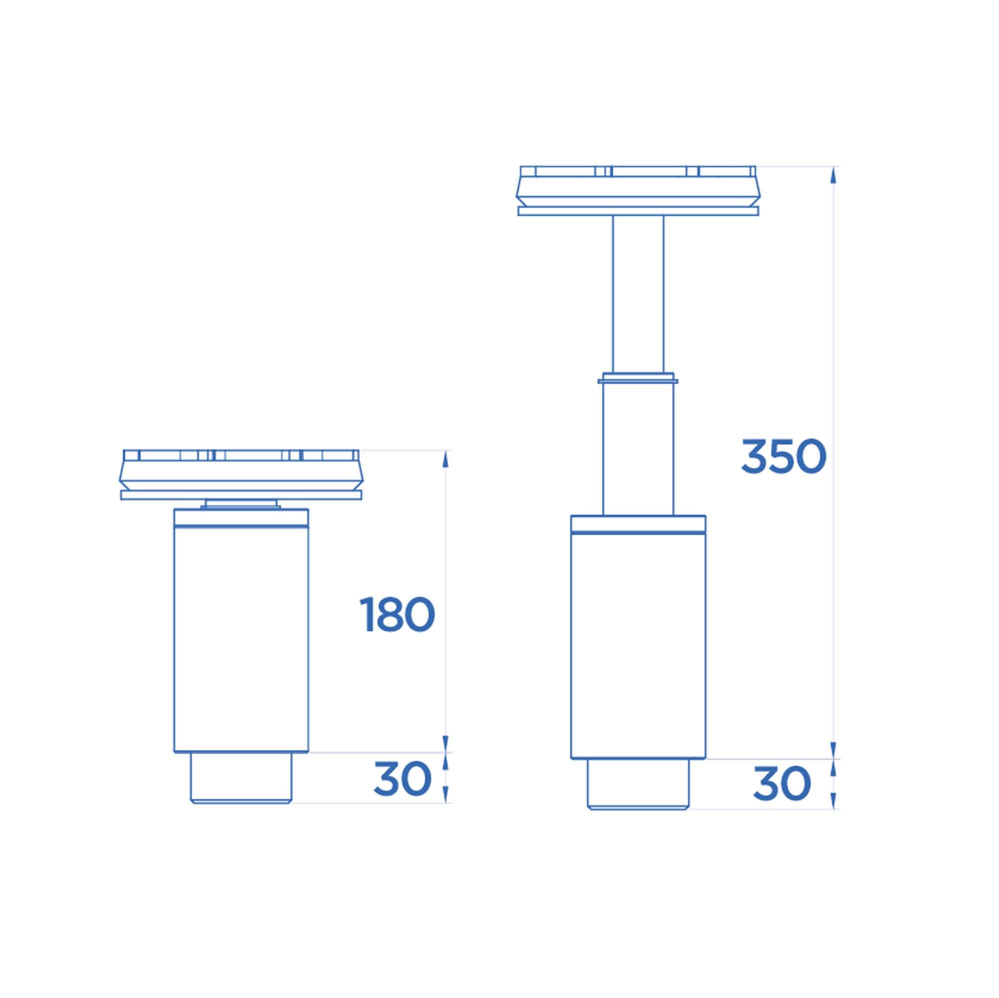 2 universal adapters for lifting crossbars 2500kg - OMCN A459
