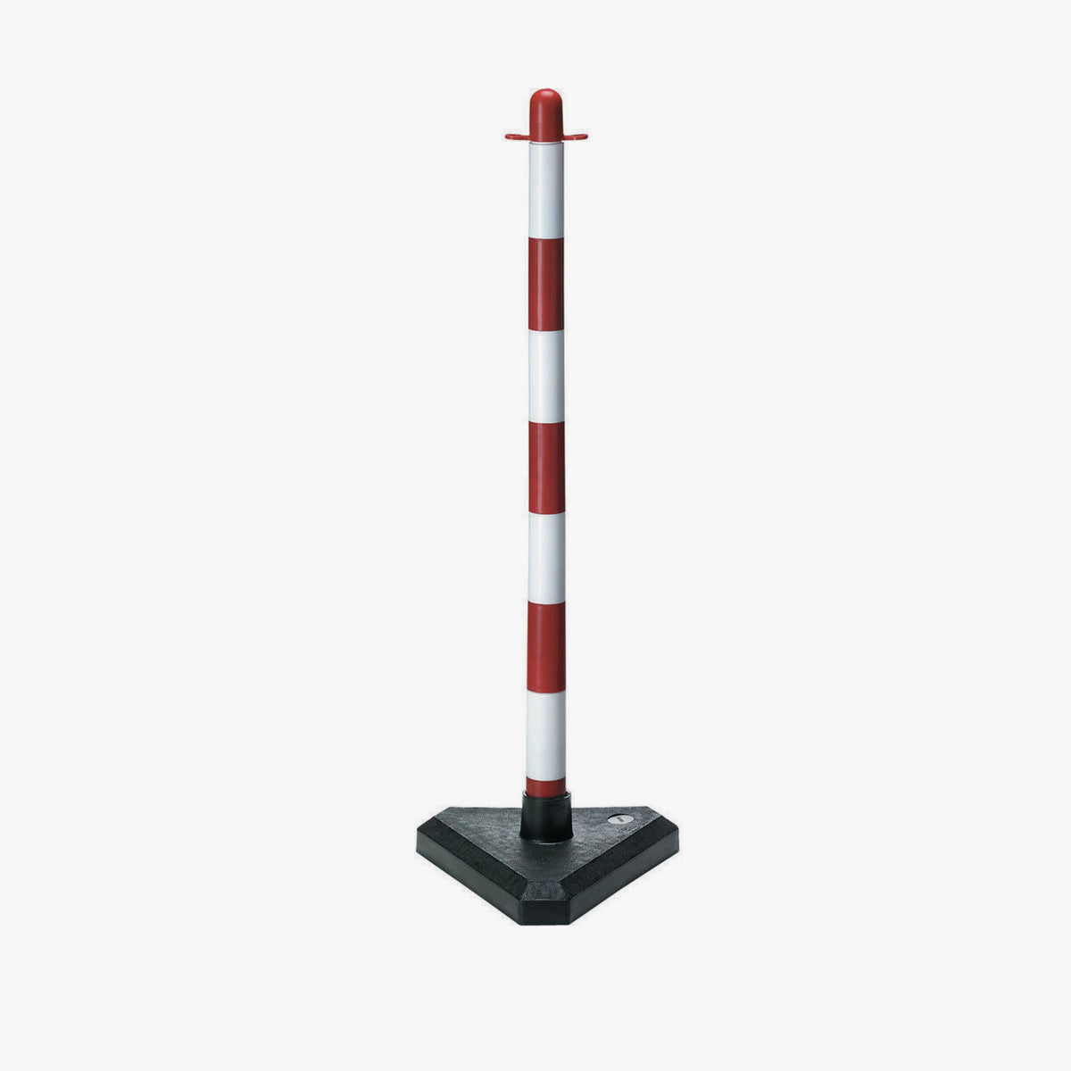 Weiß/rote Kettenmarkierung, Ø 6 mm – 25 Stück