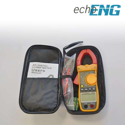 Digital current clamp, AC 600A CAT III 600V TRMS professional - CCM535