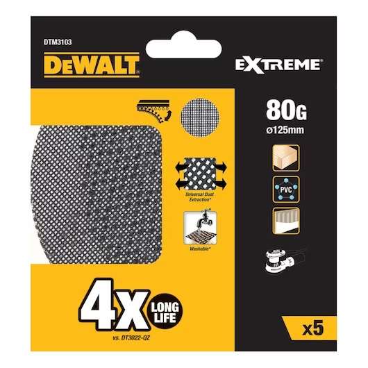 DEWALT mesh abrasives for sanding machines DTm 3103-QZ