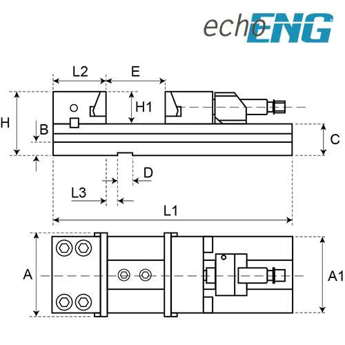 Precision vices in hardened and ground steel - MA AC MP (12-20)