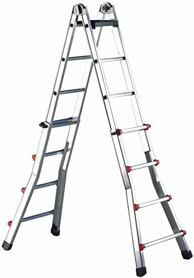 Professional multi-position telescopic ladder SCALISSIMA - Svelt