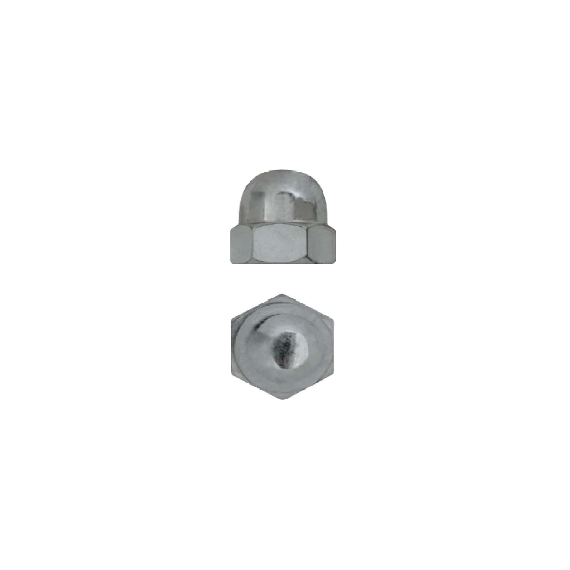 Hexagonal self-locking nut INOX A2-70 DIN 985 10pcs/bl pack.30pcs - Friulsider