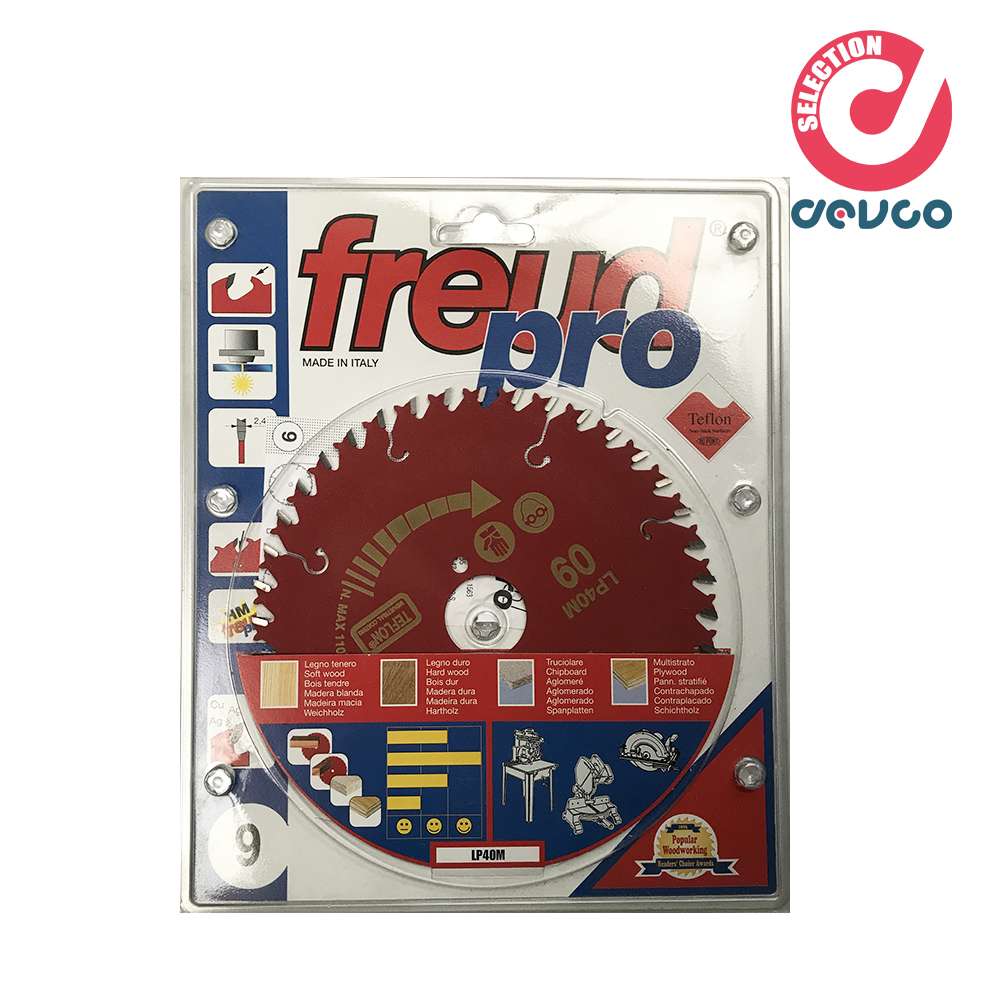 Circular blade for wood 170X2,4mm 40Z portable cutting machines - Freud