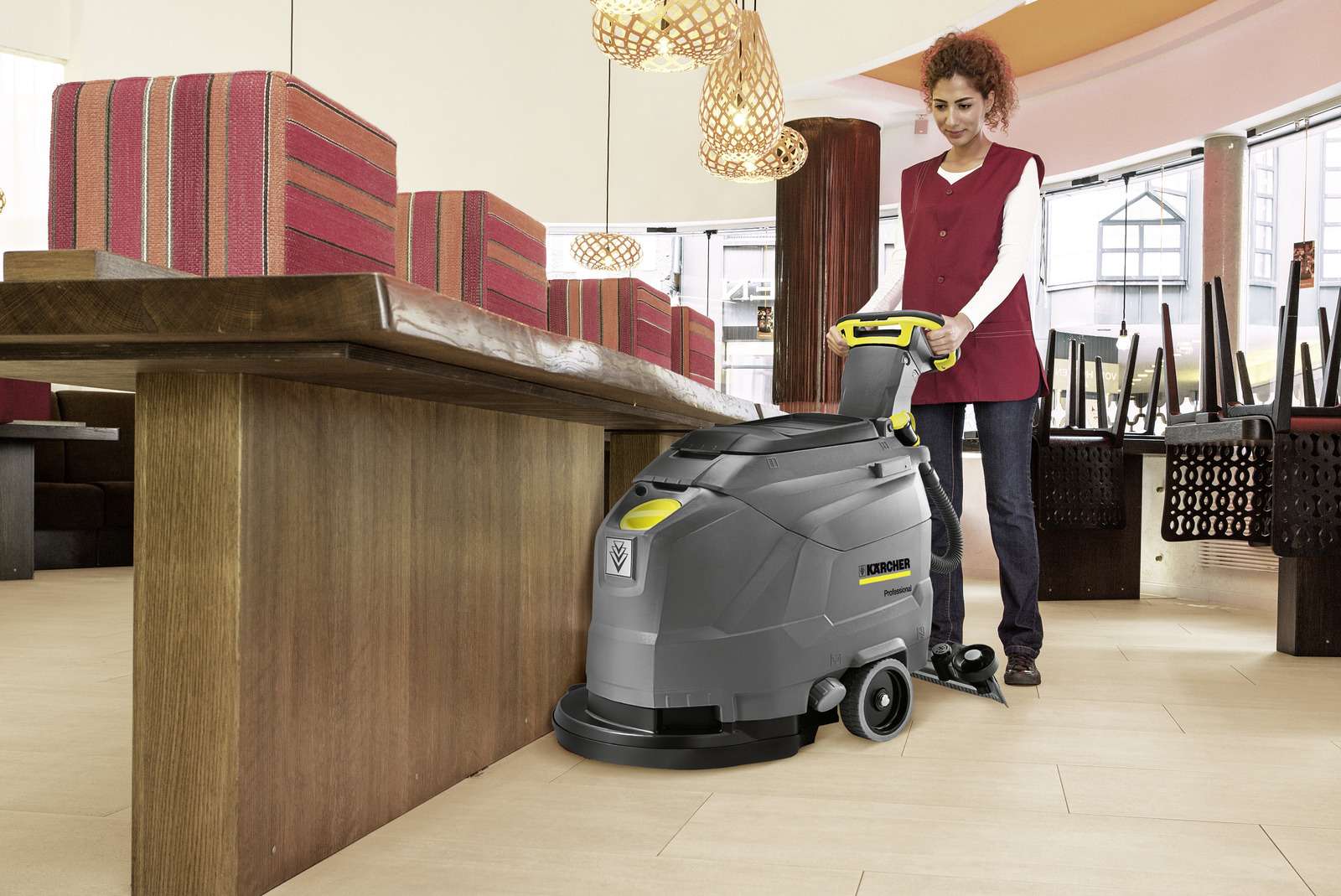Karcher-BD 43/25 C Bp-Karcher Commercial Scrubber Dryer