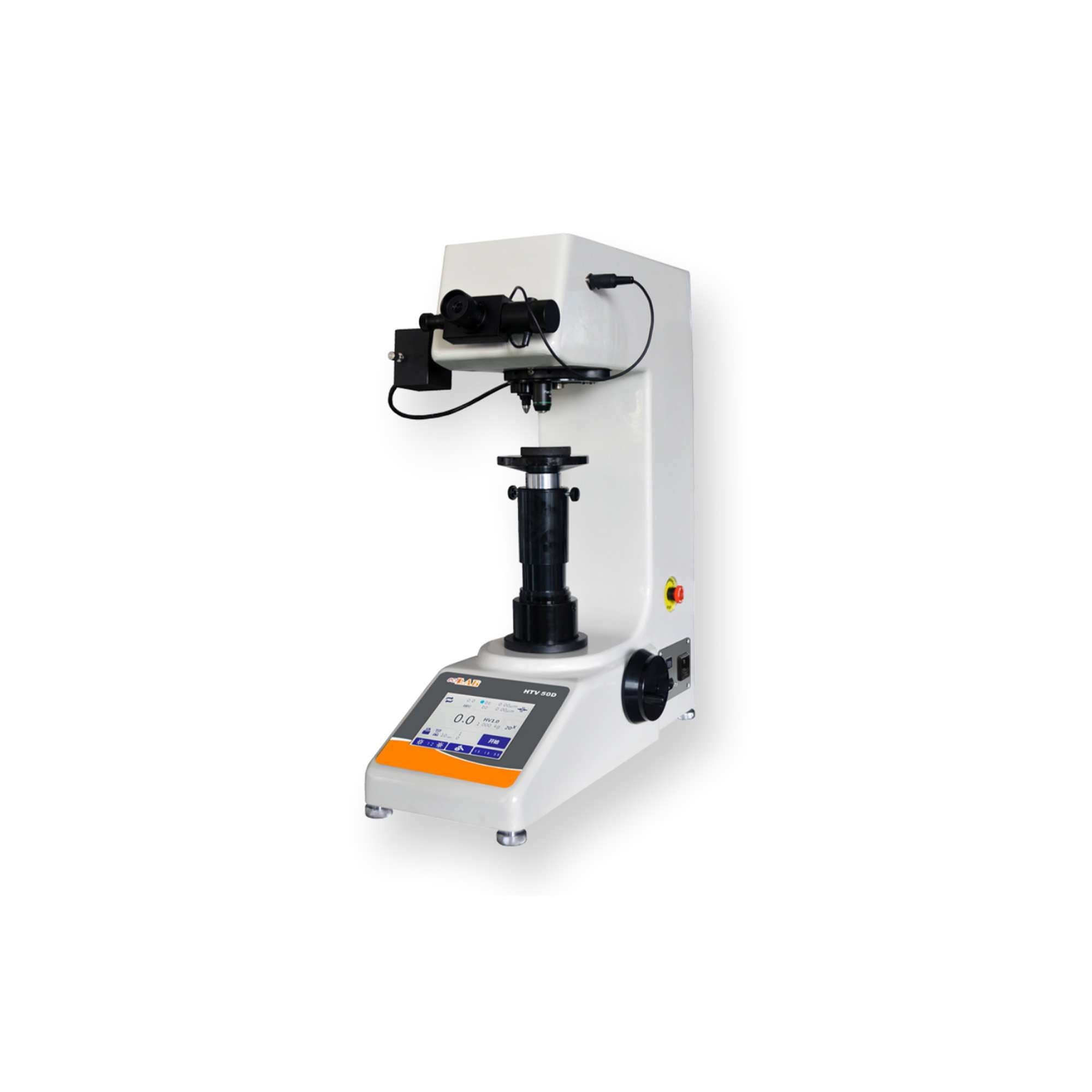 Digital Vickers hardness tester with color touch screen and RS232 interface - HTV 50D - echoLAB
