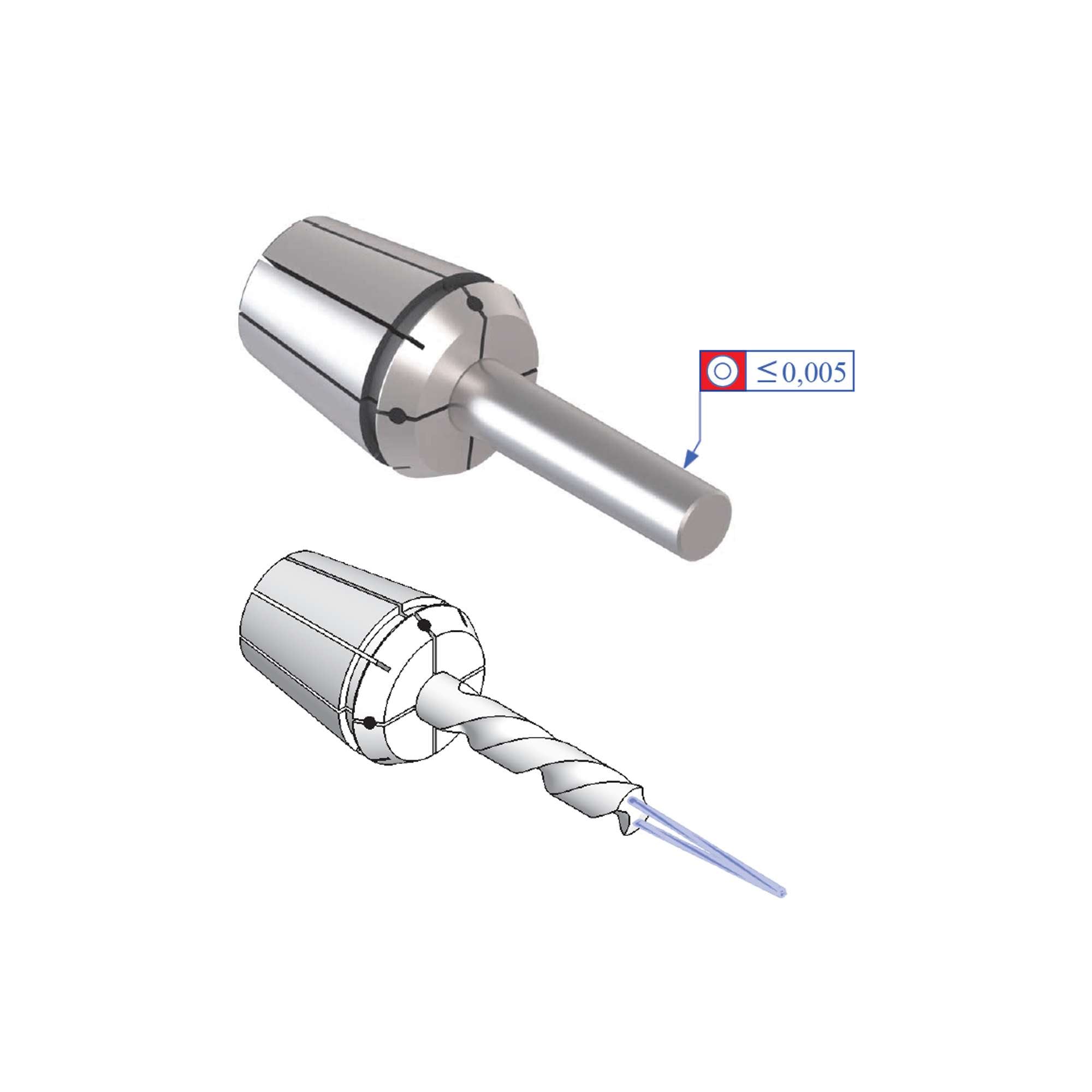 Ultra precision watertight caliper ER 20 - Gait 0787UP (2,0-13,0)