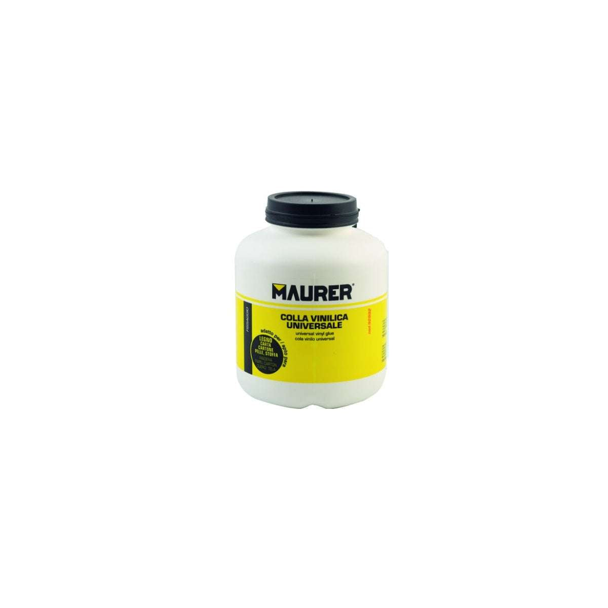 Universal vinyl glue for wood and wood derivatives, paper, cardboard, leather and fabric 1Kg - Maurer