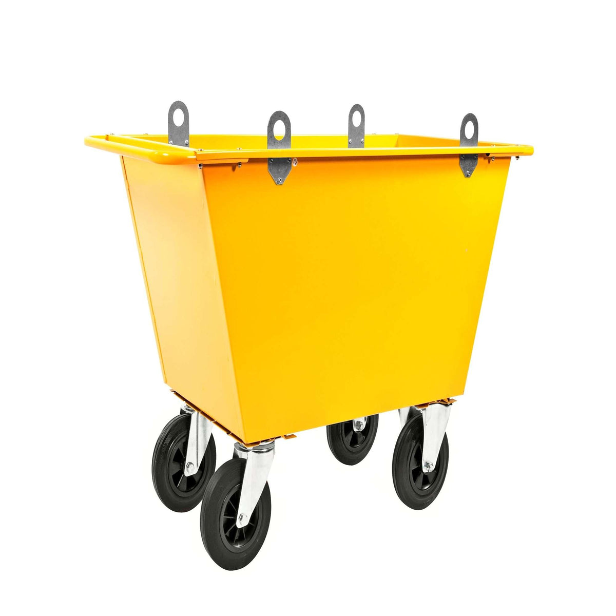 Abfallwagen 400 l, Hebebügel, max. Tragfähigkeit 400 kg, LxBxH (mm) 1390x740x870