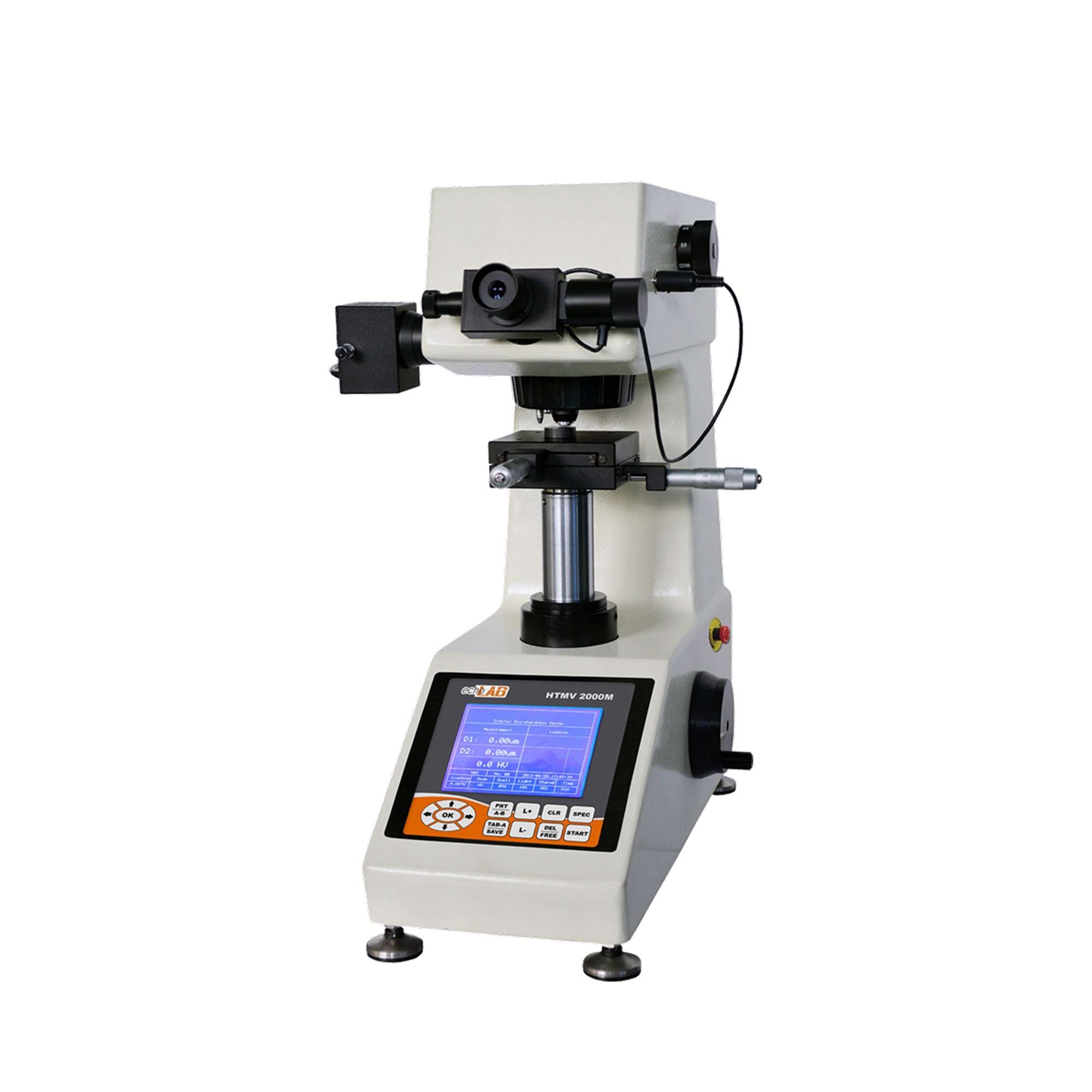 Digital Micro Vickers hardness tester with digital measuring eyepiece - HTMV 2000M - echoLAB