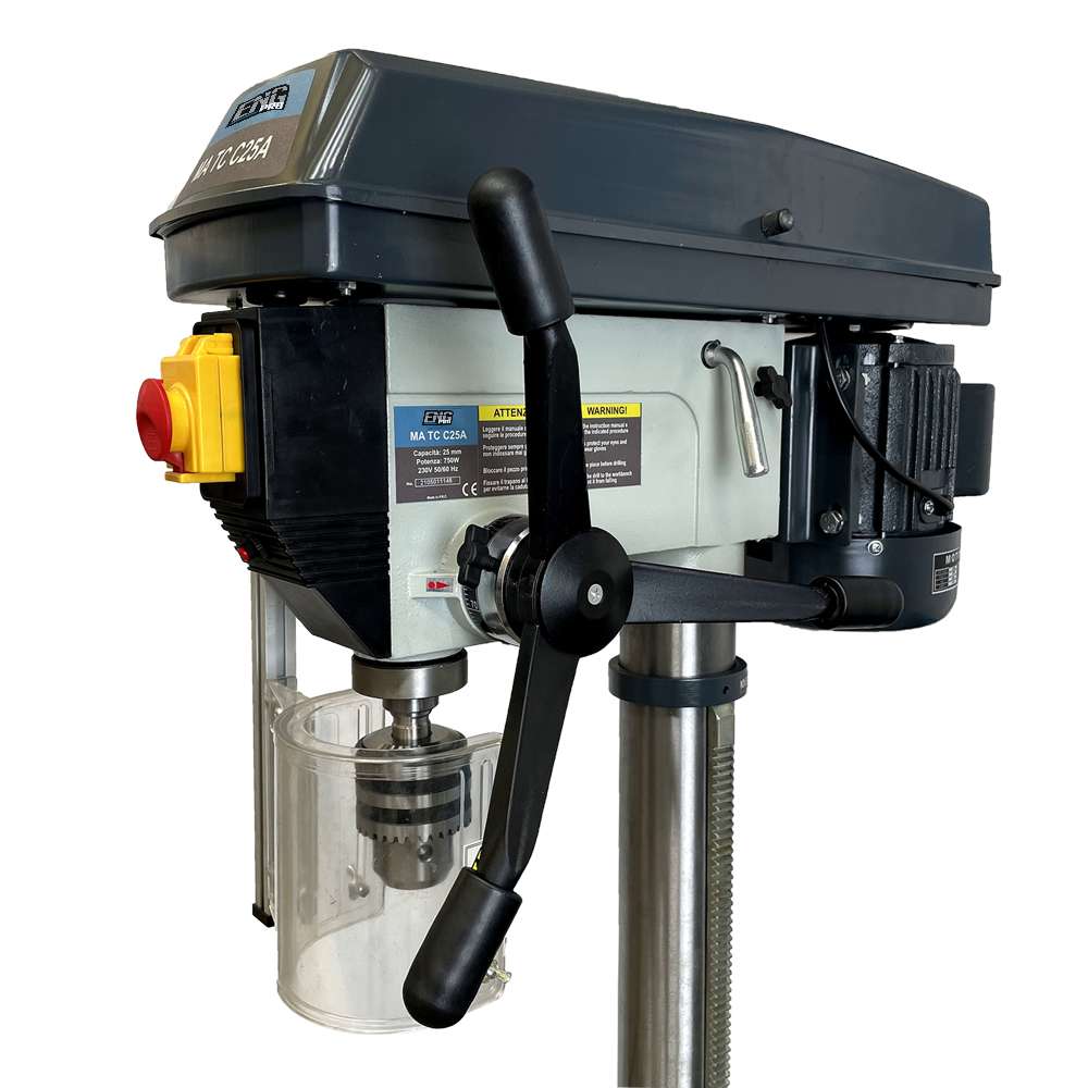 Column drilling machine with belt 25mm adjustable speed - ENG PRO - MA TC C25A