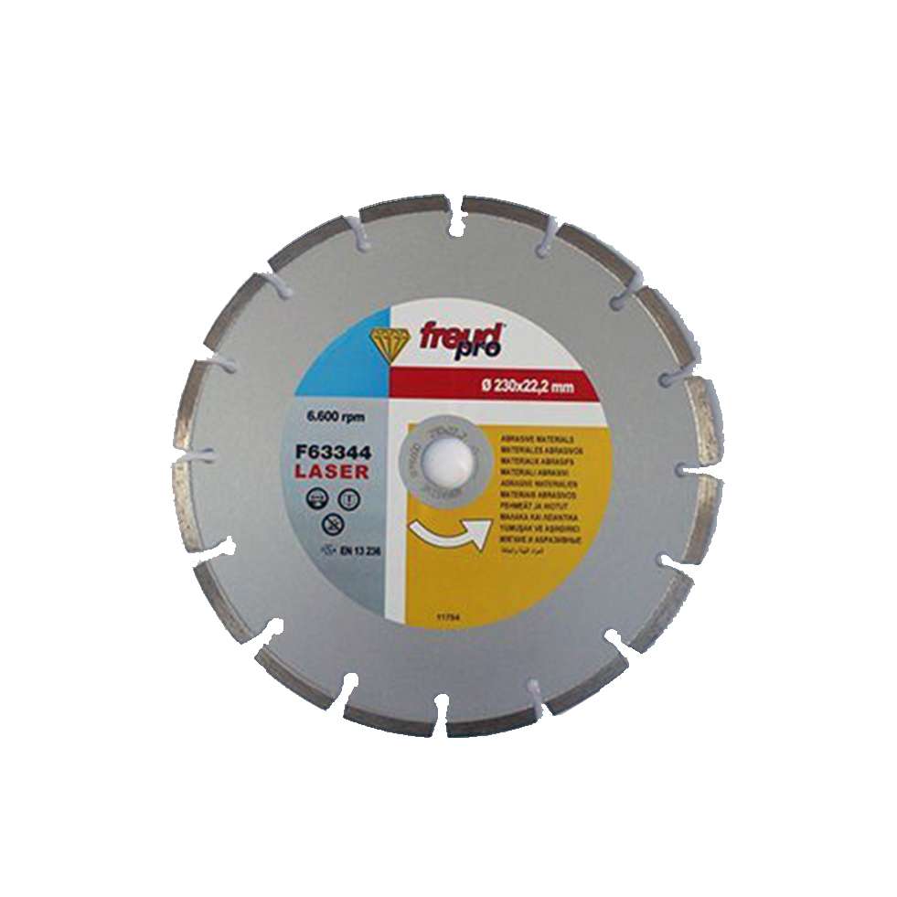 Diamond disc 230 mm with universal sector - Freud - F63344