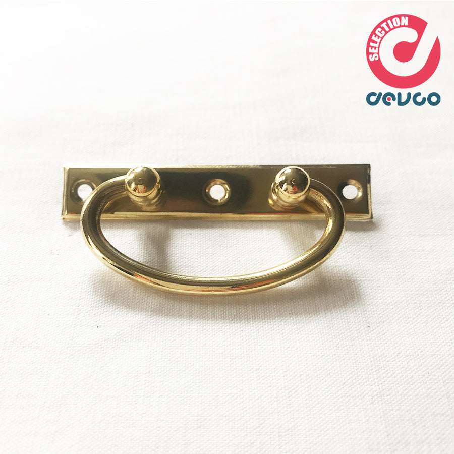 Polished brass handle  Tagliashop - 7104/70