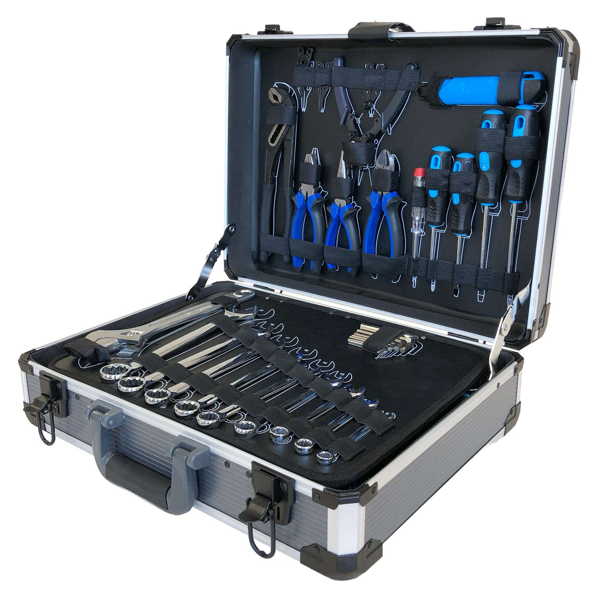 Tool Trolley with 176 Professional Tools ENG PRO - FI 90 T127