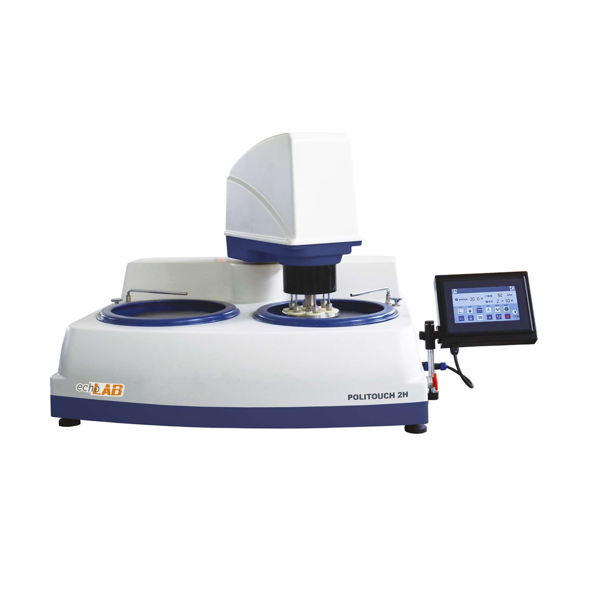 Automatic, digital grinding/polishing machine, variable platen diameter  250/300mm - echoLAB