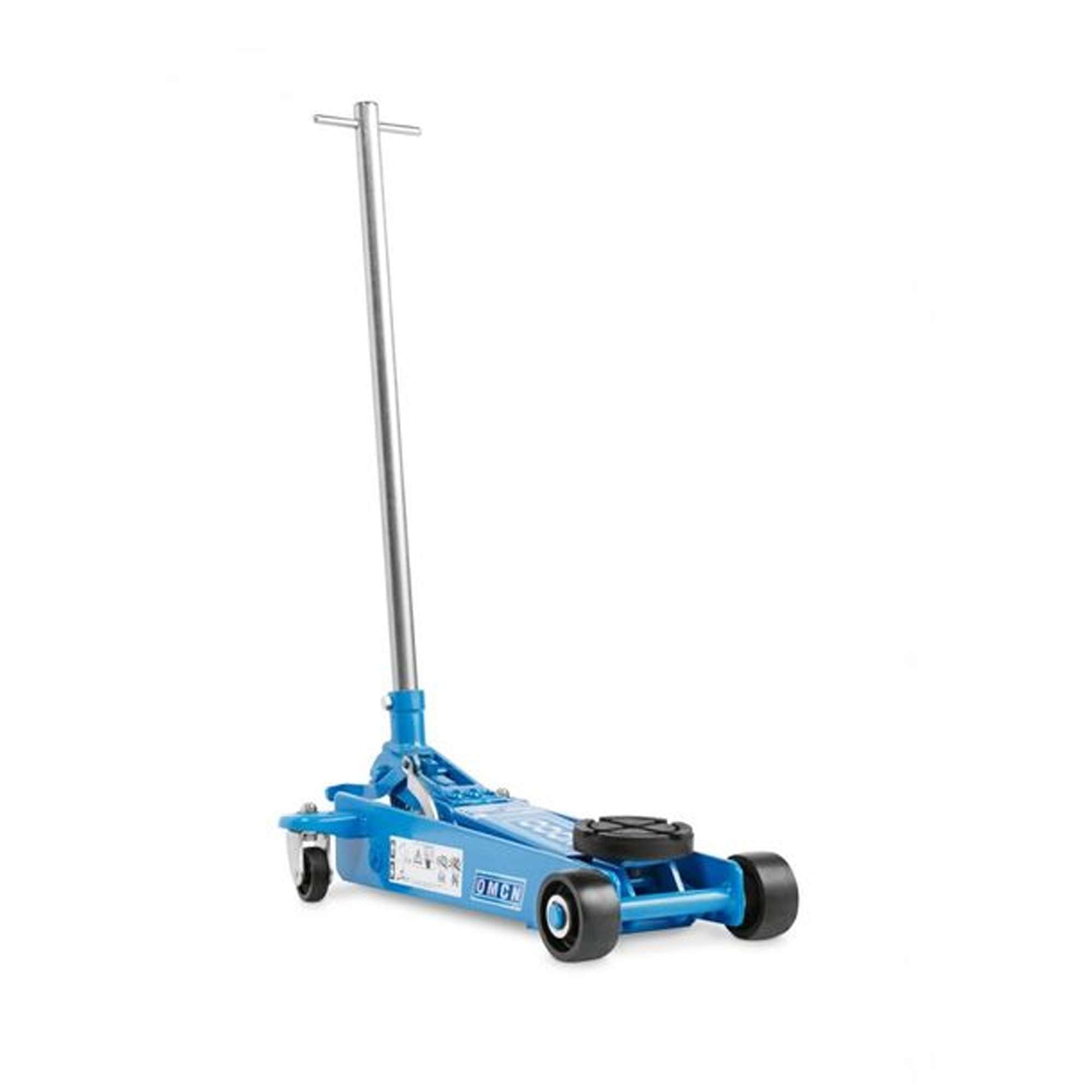 Hydraulic trolley lift 2000kg, 525mm mechanical safety OMCN 112/XR