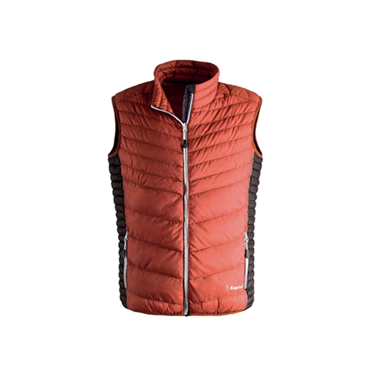 Black Vest,100% Nylon + PU coating, padding 100% Recycled Polyester Kapriol