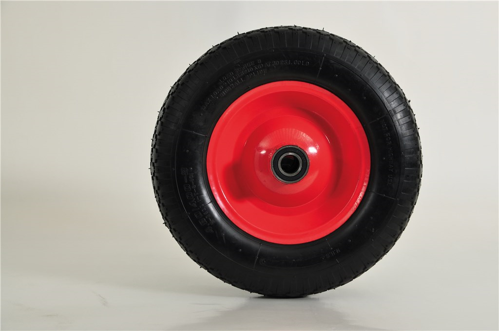 Pannensichere Vollgummiräder - LUFT400FYLLT Kongamek