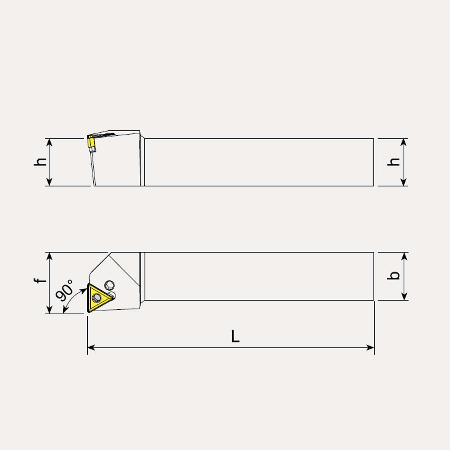 External Machining Toolholders, Negative Inserts - Talicarb PTFN-L