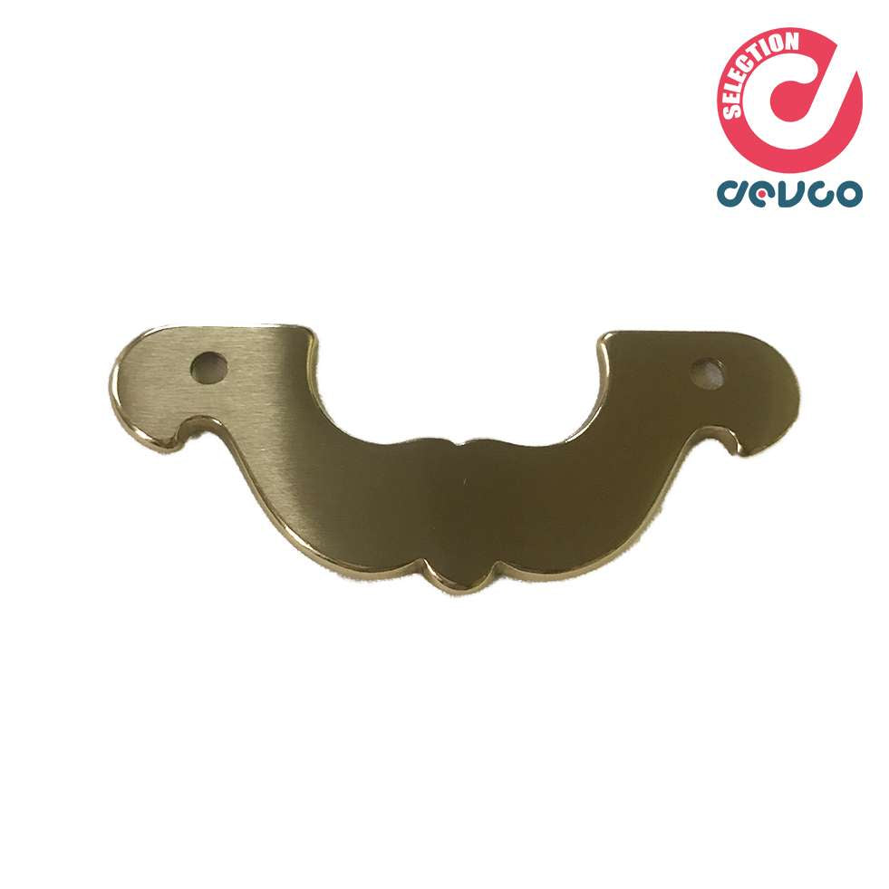 Handle plate gold - Forges - A120PL - GOLD