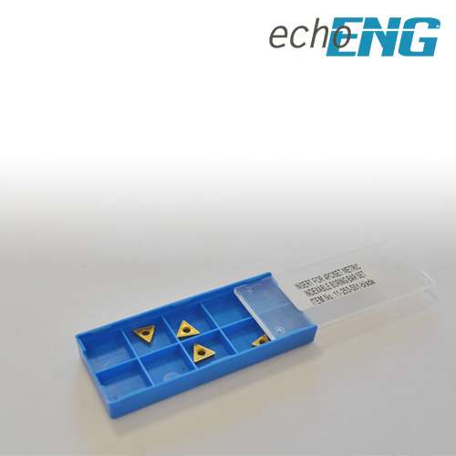 Set of 4 inserts for lathe tools compatible with UT 10 0015 echoENG - UT 10 I015