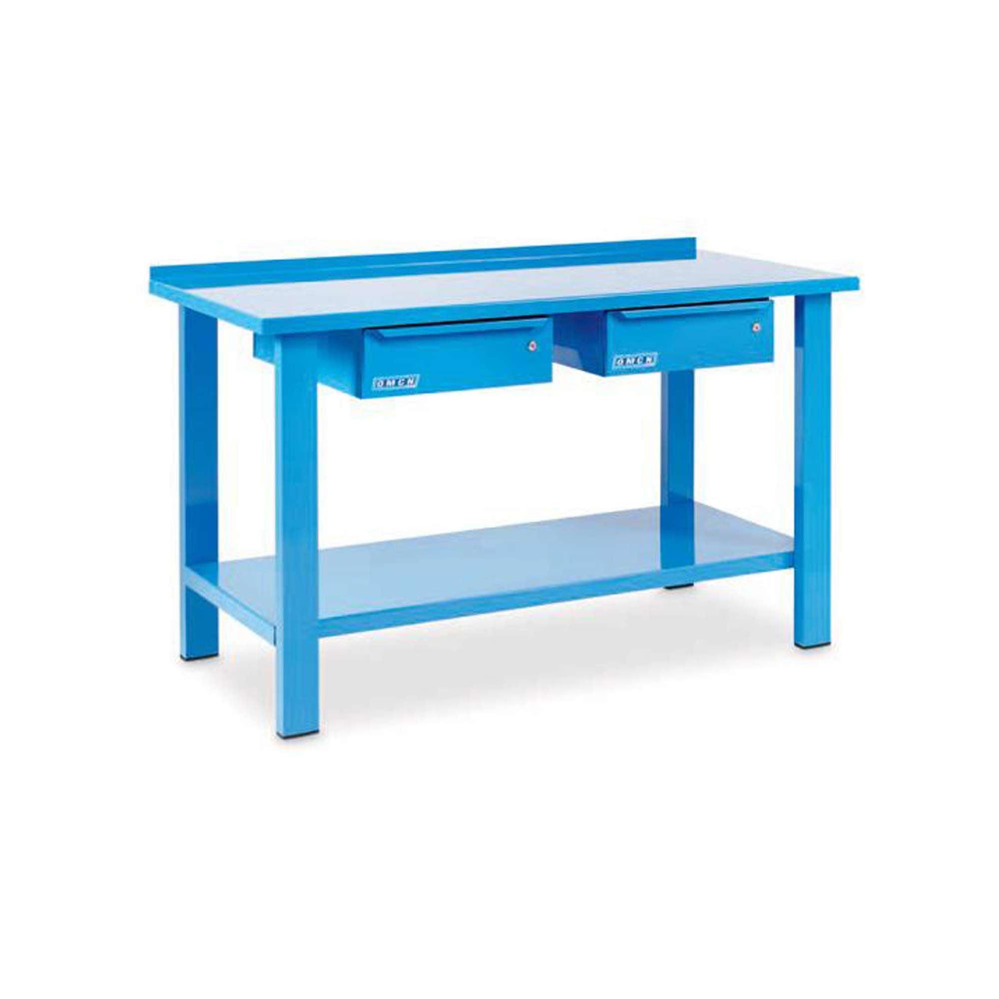Workbench Table dimensions 2000X850X700mm with 2 drawers - OMCN 1003