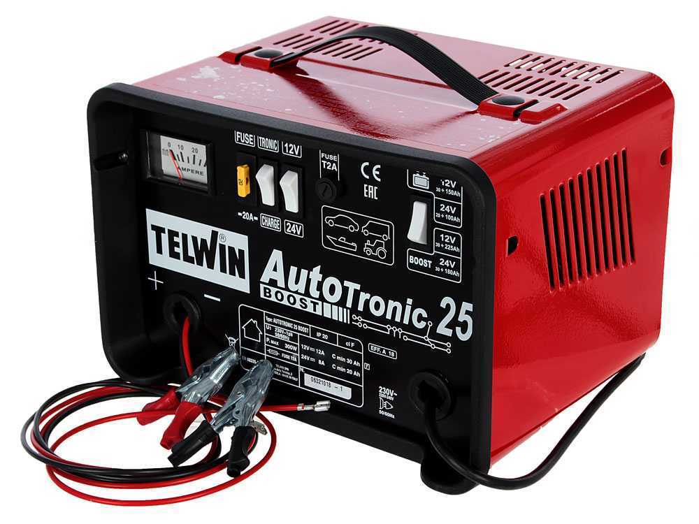Battery charger with electronic control 25 BOOST 230V 12V/24V - 807540 Telwin
