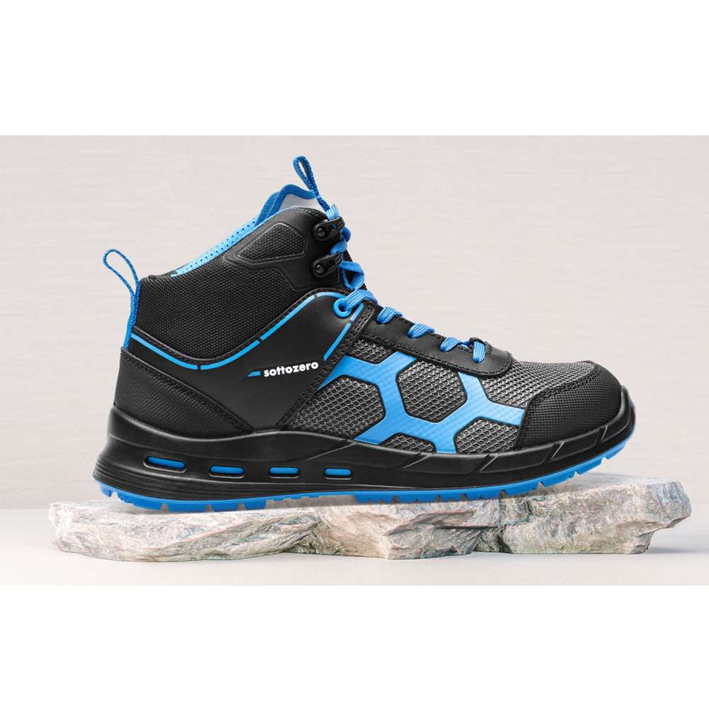 High-Cut Shoe Jumbo S3 Blue Sottozero SZ150B