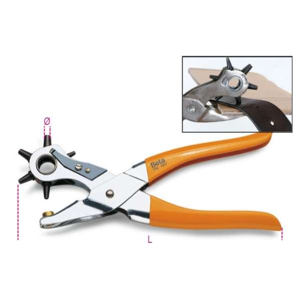 Die Cutting Pliers 2-2,5-3-3,5-4-4,5mm L.210mm - 1762 Beta