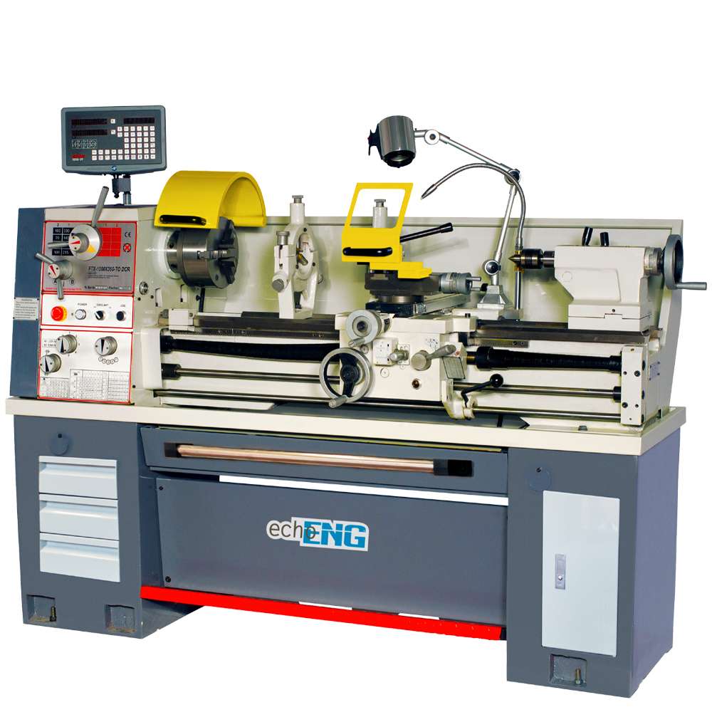 Parallel-Drehbank FTX-1000X360-TO DCR 1000x360 mm - echoENG