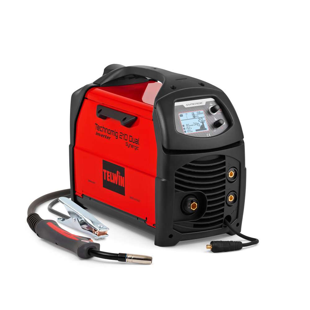 Inverter welding machine Technomig 210 Dual Synergic 230V - Telwin - 816231