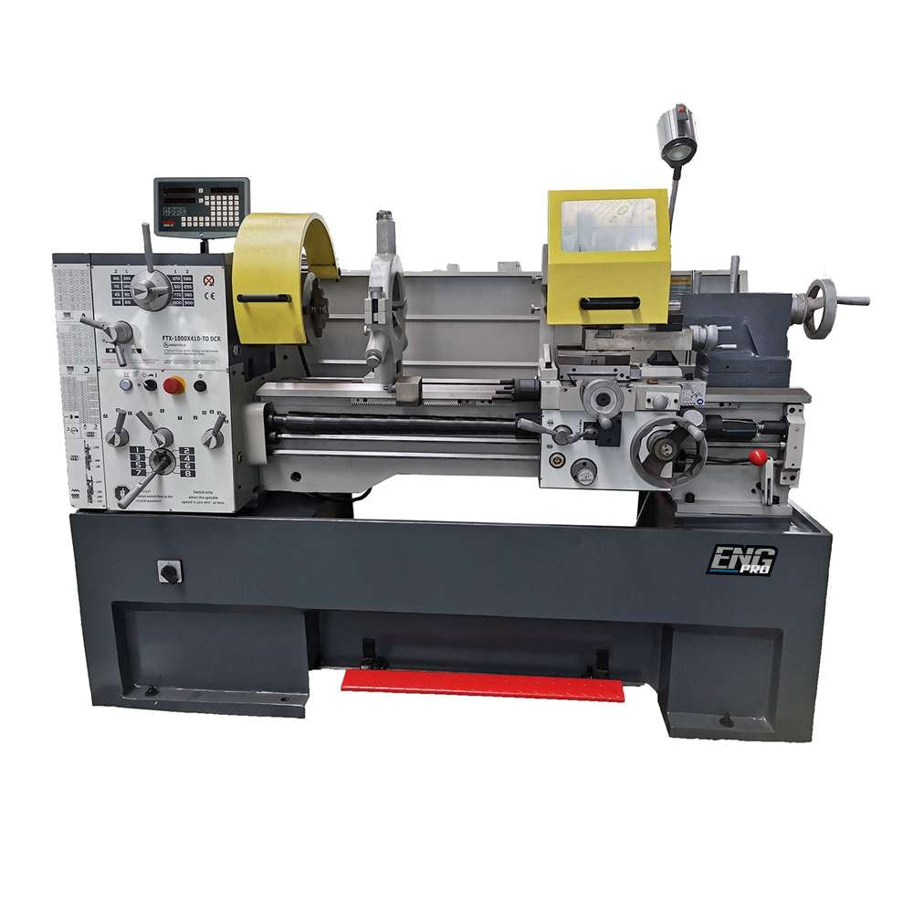 FTX-1000X410-TO DCR 400V/F3 Industrielle Drehmaschine mit DRO und TCRE - 4,5 PS